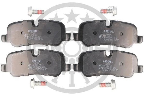 Гальмівні колодки дискові OPTIMAL BP12396 (фото 1)