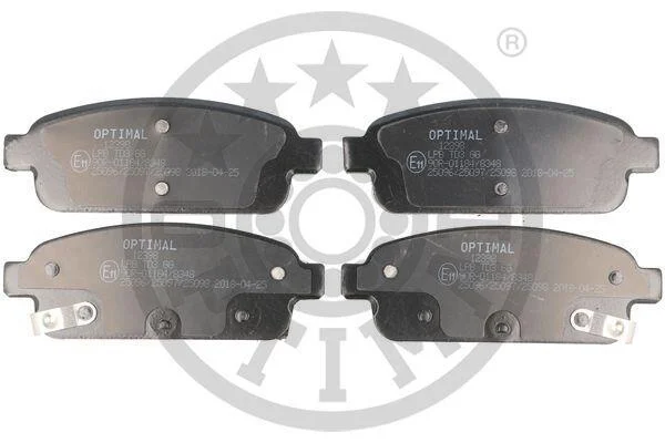Гальмівні колодки дискові OPTIMAL BP12398 (фото 1)
