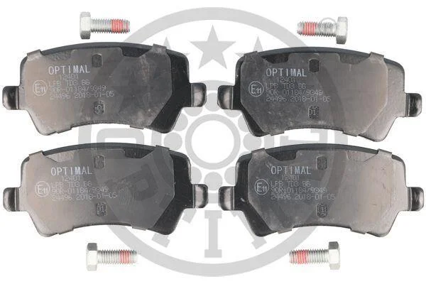Гальмівні колодки дискові OPTIMAL BP12401 (фото 1)