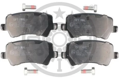 Гальмівні колодки дискові OPTIMAL BP12401