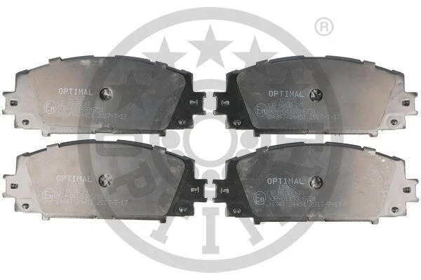 Гальмівні колодки дискові OPTIMAL BP12403 (фото 1)