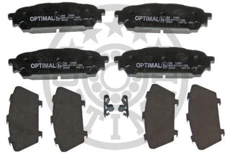 Гальмівні колодки дискові OPTIMAL BP12406
