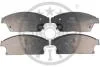 Гальмівні колодки дискові OPTIMAL BP12407 (фото 1)