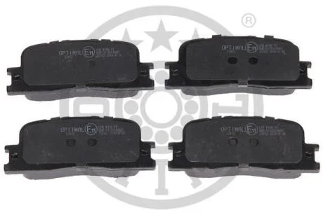 Гальмівні колодки дискові OPTIMAL BP12412