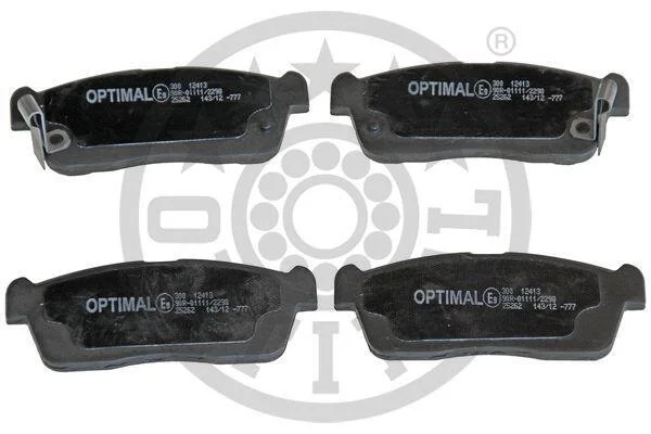 Гальмівні колодки дискові OPTIMAL BP12413 (фото 1)