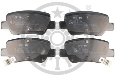 Гальмівні колодки дискові OPTIMAL BP-12414