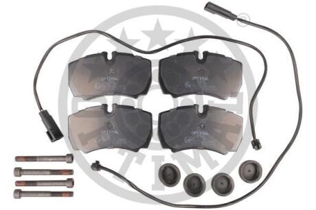 Гальмівні колодки дискові OPTIMAL BP-12418