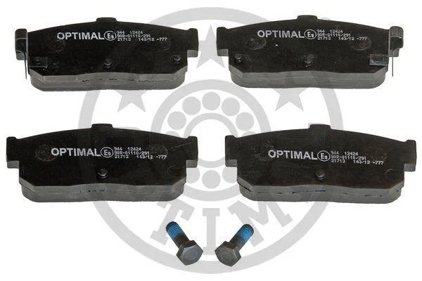 Гальмівні колодки дискові OPTIMAL BP12424 (фото 1)