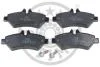 Гальмівні колодки дискові OPTIMAL BP12430 (фото 1)
