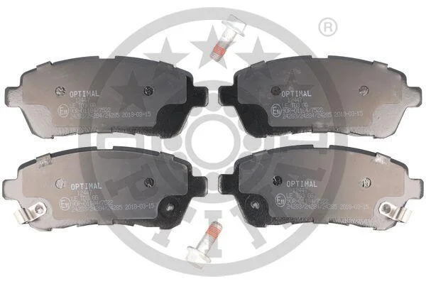Гальмівні колодки дискові OPTIMAL BP12447 (фото 1)