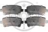 Гальмівні колодки дискові OPTIMAL BP-12454 (фото 1)