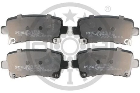 Гальмівні колодки дискові OPTIMAL BP12454