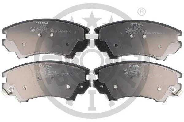 Гальмівні колодки дискові OPTIMAL BP12455 (фото 1)