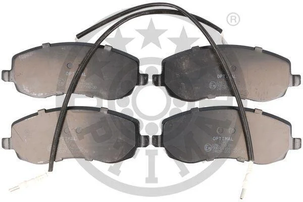 Гальмівні колодки дискові OPTIMAL BP12467 (фото 1)
