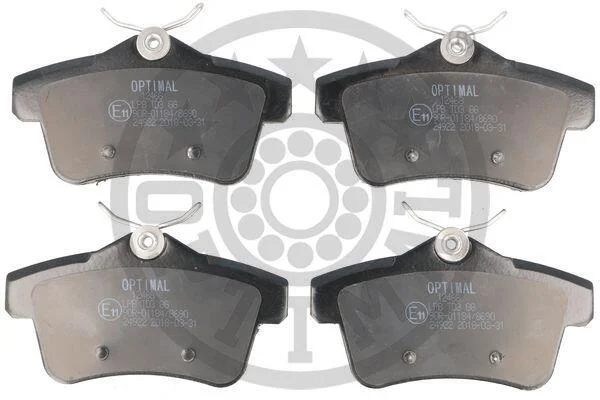 Гальмівні колодки дискові OPTIMAL BP12468 (фото 1)