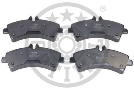 Гальмівні колодки дискові OPTIMAL BP-12472
