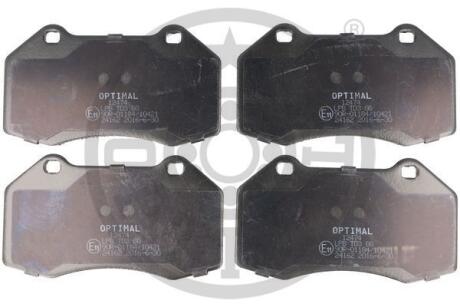 Гальмівні колодки дискові OPTIMAL BP-12474