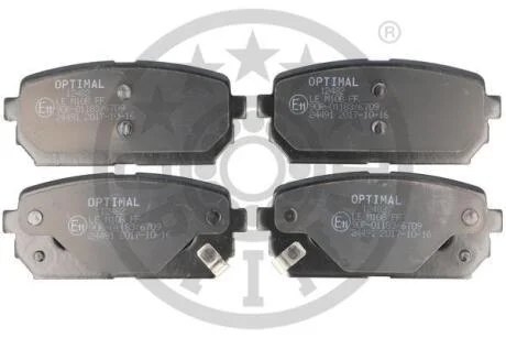 Гальмівні колодки дискові OPTIMAL BP12482
