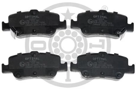 Гальмівні колодки дискові OPTIMAL BP12484