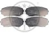 Гальмівні колодки дискові OPTIMAL BP12486 (фото 1)