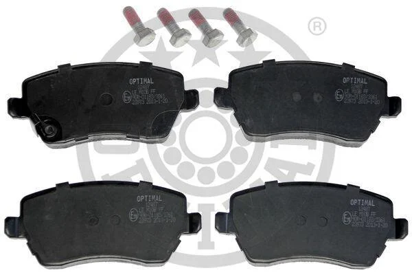Гальмівні колодки дискові OPTIMAL BP12487 (фото 1)