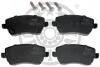 Гальмівні колодки дискові OPTIMAL BP12487 (фото 1)