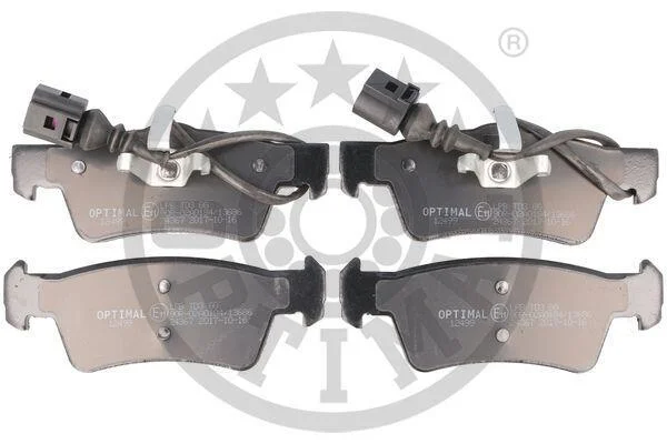 Гальмівні колодки дискові OPTIMAL BP12499 (фото 1)