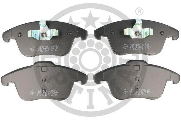 Гальмівні колодки дискові OPTIMAL BP12505 (фото 1)