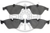 Гальмівні колодки дискові OPTIMAL BP-12509 (фото 2)
