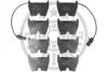 Гальмівні колодки дискові OPTIMAL BP12517 (фото 1)