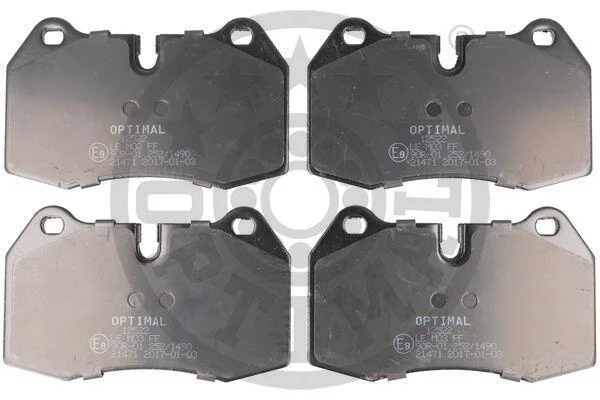 Гальмівні колодки дискові OPTIMAL BP12522 (фото 1)