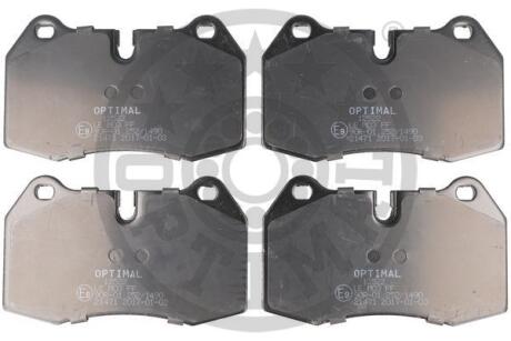 Гальмівні колодки дискові OPTIMAL BP-12522