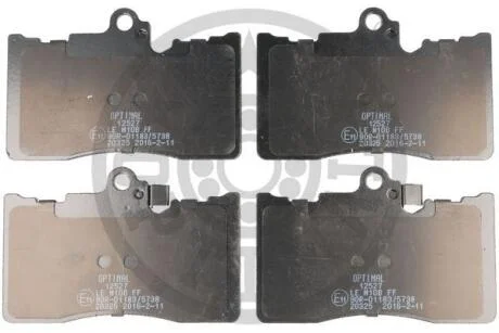 Гальмівні колодки дискові OPTIMAL BP12527