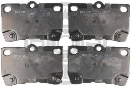 Гальмівні колодки дискові OPTIMAL BP12528