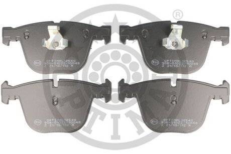 Гальмівні колодки дискові OPTIMAL BP-12540