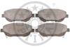 Гальмівні колодки дискові OPTIMAL BP-12551 (фото 2)