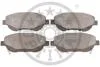 Гальмівні колодки дискові OPTIMAL BP12551 (фото 2)