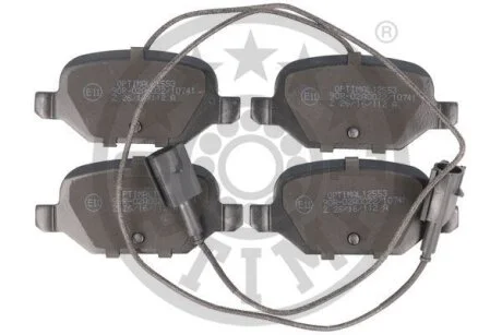 Гальмівні колодки дискові OPTIMAL BP12553