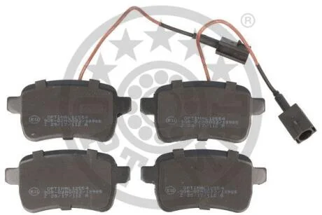 Гальмівні колодки дискові OPTIMAL BP12554