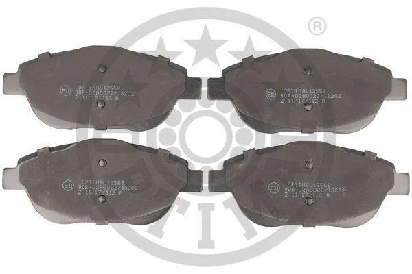 Гальмівні колодки дискові OPTIMAL BP12558 (фото 1)