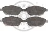 Гальмівні колодки дискові OPTIMAL BP12558 (фото 1)
