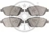 Гальмівні колодки дискові OPTIMAL BP12558 (фото 2)