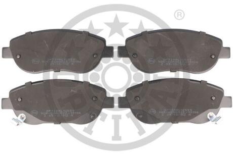 Гальмівні колодки дискові OPTIMAL BP-12559