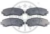 Гальмівні колодки дискові OPTIMAL BP12562 (фото 1)