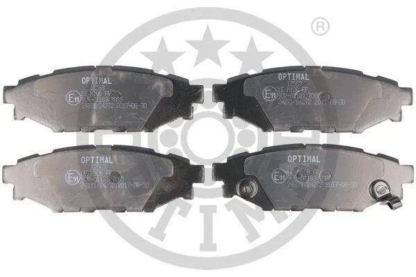 Гальмівні колодки дискові OPTIMAL BP12563 (фото 1)