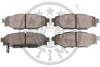 Гальмівні колодки дискові OPTIMAL BP-12563 (фото 2)