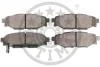 Гальмівні колодки дискові OPTIMAL BP12563 (фото 2)