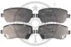 Гальмівні колодки дискові OPTIMAL BP12567 (фото 1)