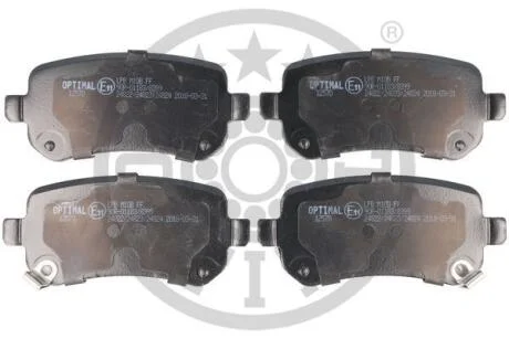 Гальмівні колодки дискові OPTIMAL BP12570