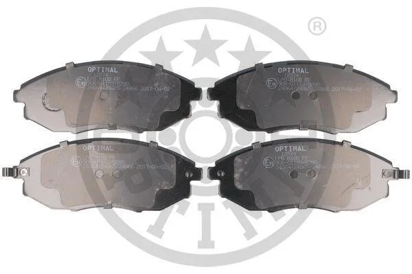 Гальмівні колодки дискові OPTIMAL BP12574 (фото 1)
